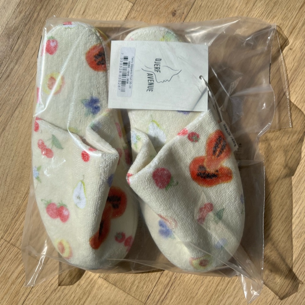 Djerf Avenue Terry Slippers: Fruit - Picture 4 of 5